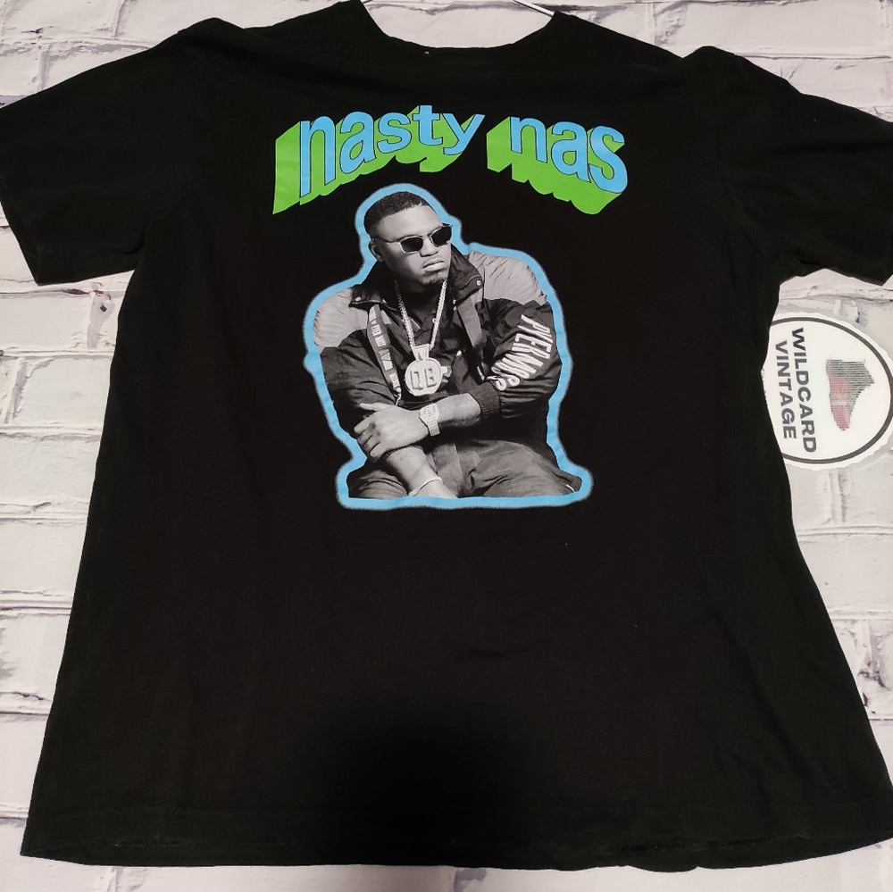 Nas rapper T shirt Size large